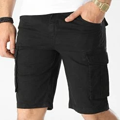 Bon marché 🛒 Short Cargo 5328 Noir de MTX ✨