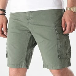 Meilleure vente ✨ Short Cargo 5329 Vert Kaki de MTX ⌛