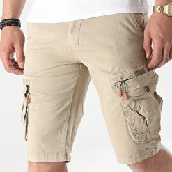 Bon marché 👏 Short Cargo 77108 Beige de MTX 🔥