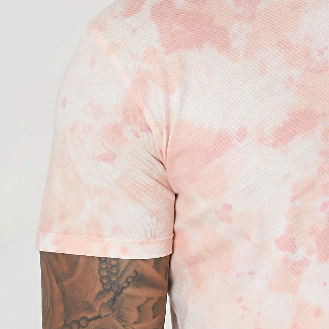 Grosses soldes ⌛ Tee 👚 Shirt Tie Dye TM0519 Rose Clair de MTX 👏 – Image 2