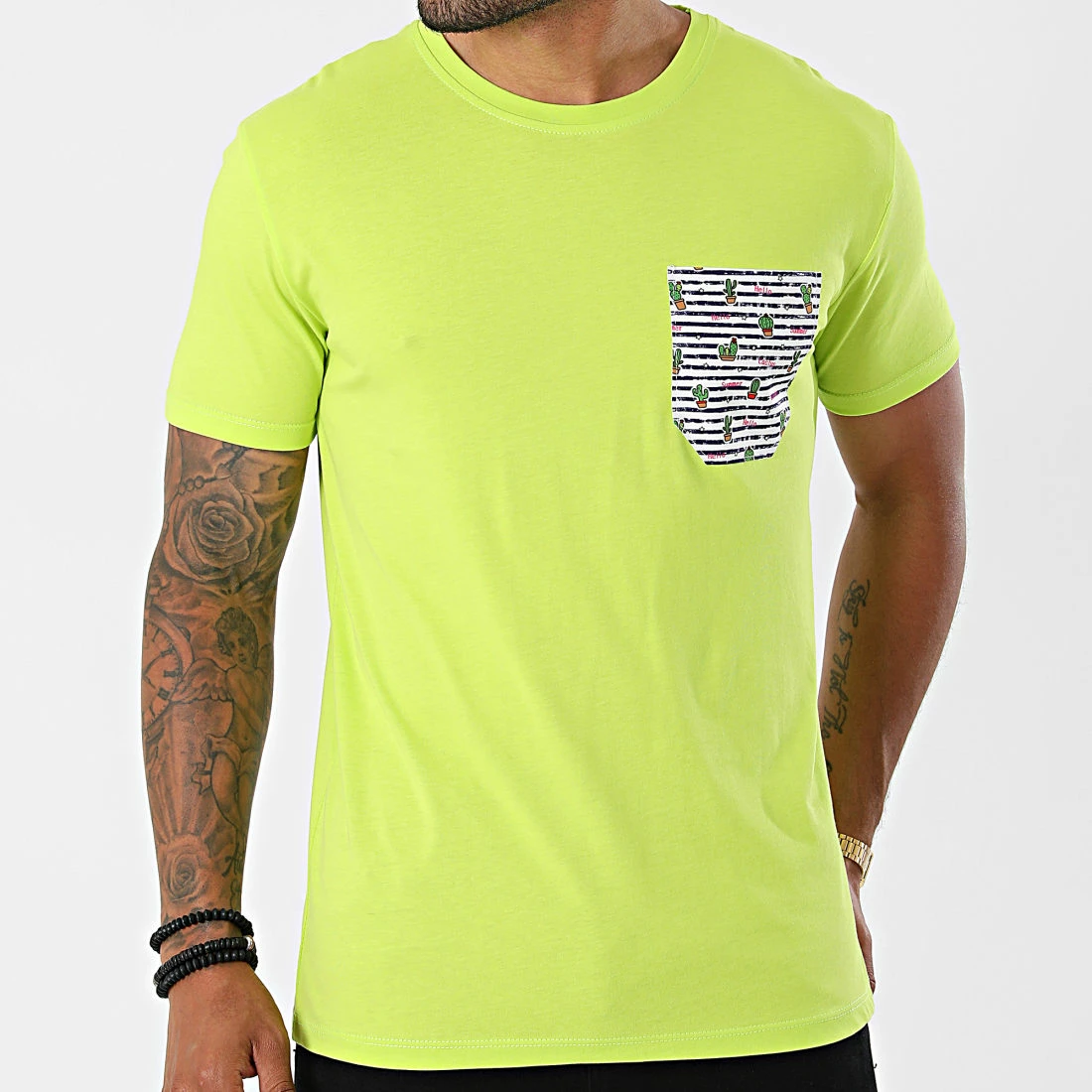 Tout neuf ✔️ Tee 👕 Shirt Poche TM06742 Vert Clair de MTX ✨ – Image 3