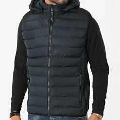 Les meilleures critiques de 😍 Doudoune Capuche Sans Manches 1206 Bleu Marine de MTX 🧨