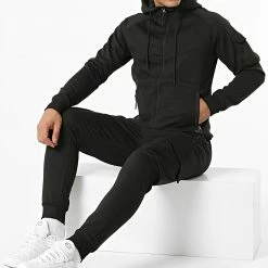 Meilleure affaire ⌛ Ensemble De Survetement R-056 Noir de MTX 😉