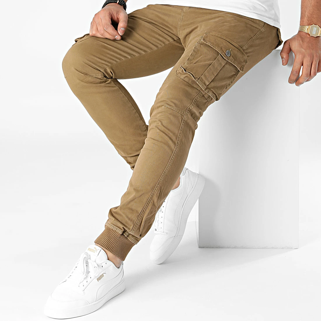Nouveau 👍 Jogger Pant 3335 Camel de MTX 🧨 – Image 3