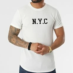 Acheter ⭐ Tee 👕 Shirt Oversize 6344 Blanc de MTX 🔥