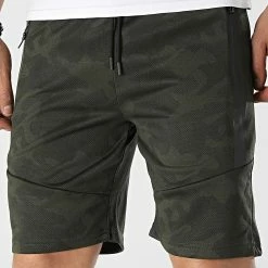 Acheter 🌟 Short Jogging Camouflage P-100 Vert Kaki de MTX ❤️