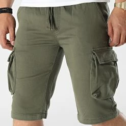 Coupon 👍 Short Cargo YX-7106 Vert Kaki de MTX 🧨
