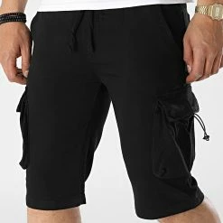 Remise 😉 Short Cargo YX-7106 Noir de MTX 🔔
