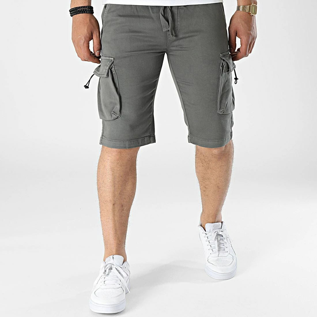 Grosses soldes ❤️ Short Cargo YX-7106 Gris Anthracite de MTX 🥰 – Image 3