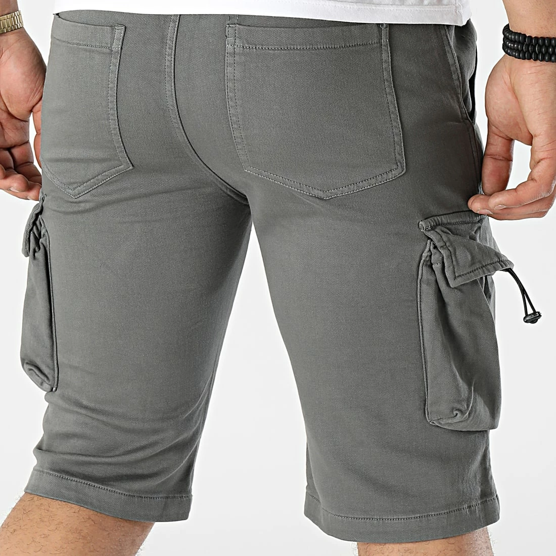 Grosses soldes ❤️ Short Cargo YX-7106 Gris Anthracite de MTX 🥰 – Image 4