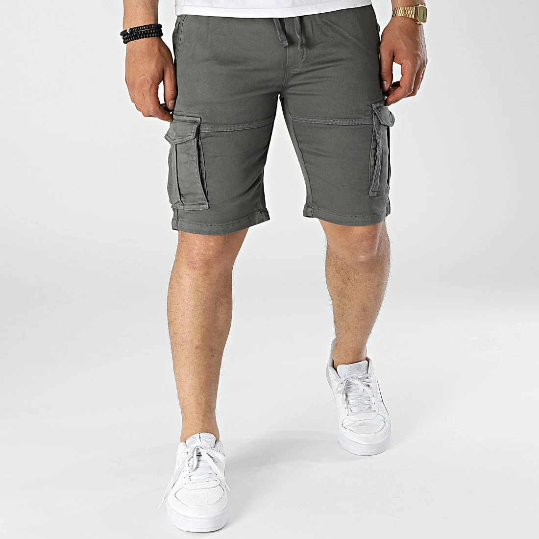 Nouveau đ Short Cargo YX-7105 Taupe de MTX âš â Image 3