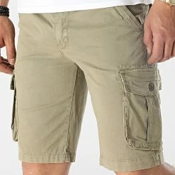 Coupon 🥰 Short Cargo T-2188 Kaki Clair de MTX 💯