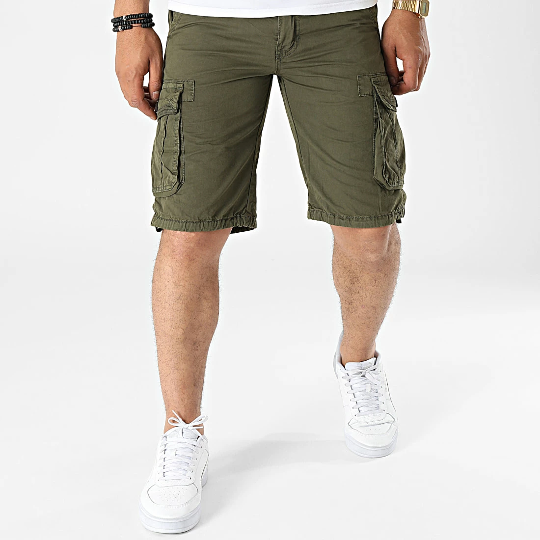 De gros 👏 Short Cargo 2212 Vert Kaki de MTX 🎉 – Image 3