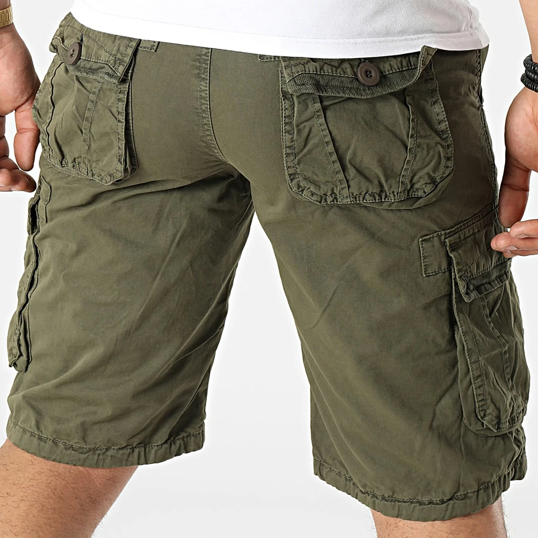 De gros 👏 Short Cargo 2212 Vert Kaki de MTX 🎉 – Image 4