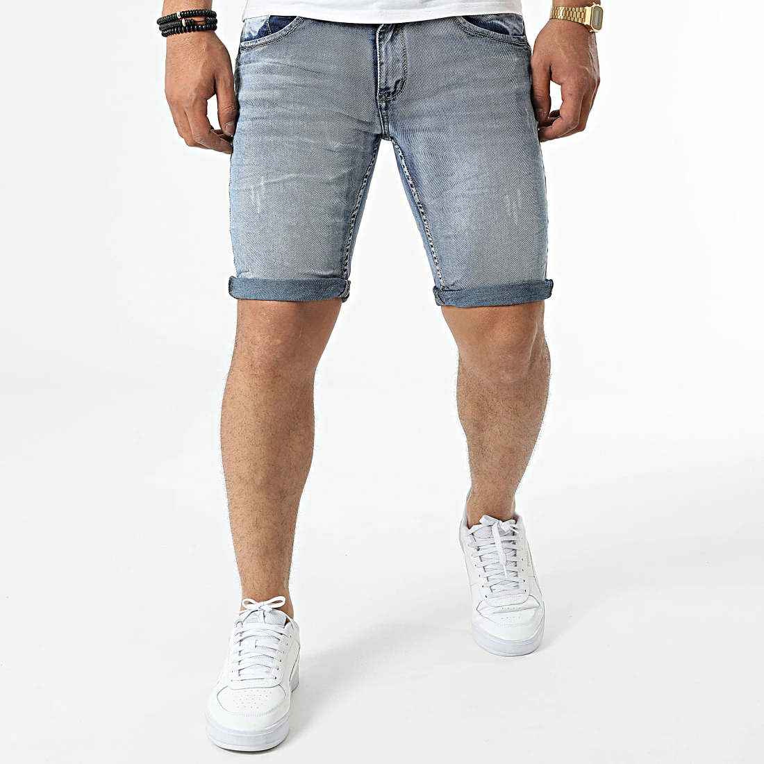 Offres 🎉 Short Jean YB693 Bleu Denim de MTX 🥰 – Image 3