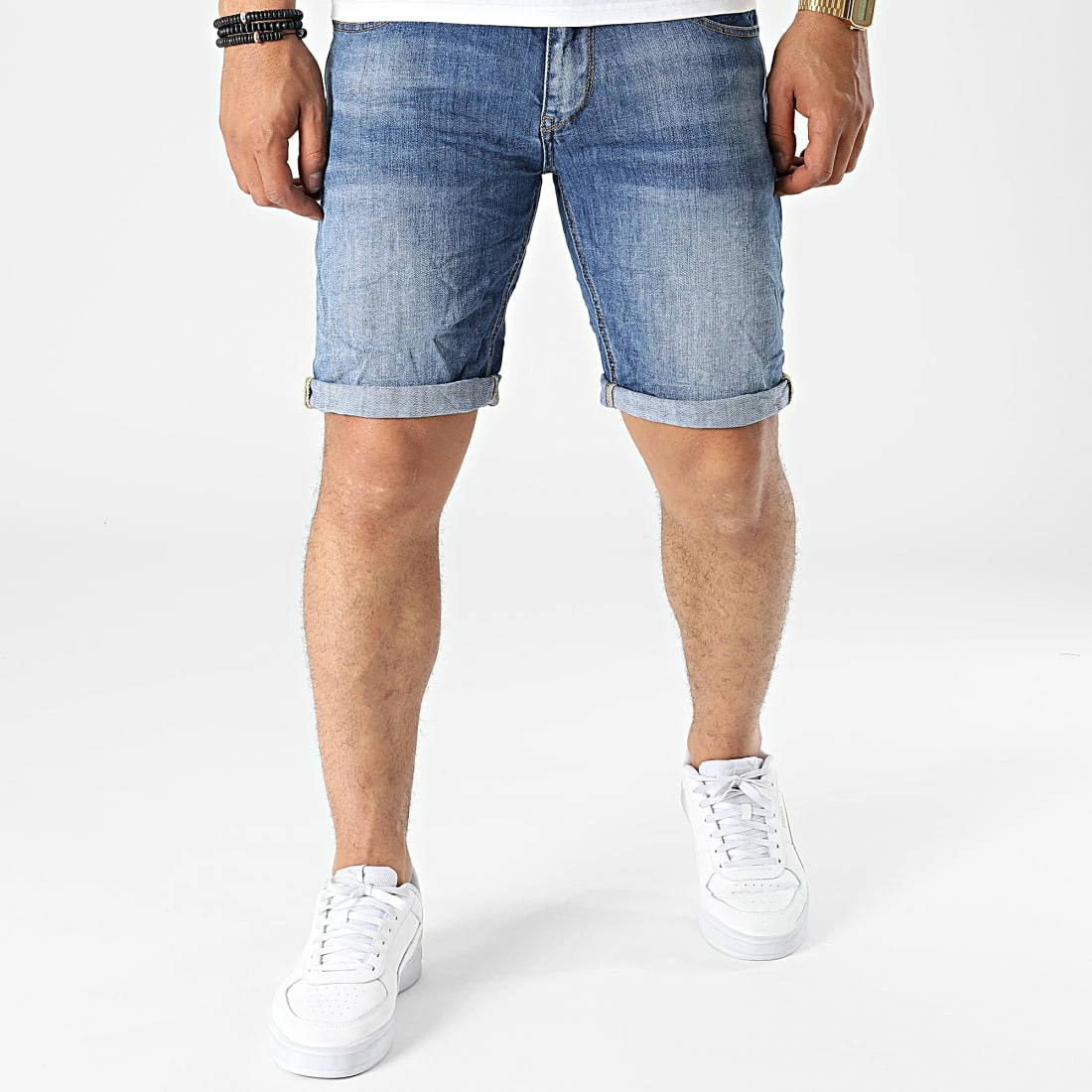 Grosses soldes đ€© Short Jean YG-1132 Bleu Denim de MTX đ â Image 3