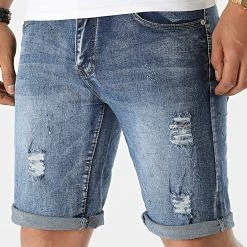Acheter ❤️ Short Jean ZNJ331 Bleu Denim de MTX ✔️