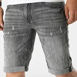 Grosses soldes 🛒 Short Jean YG-1153 Gris de MTX 😀