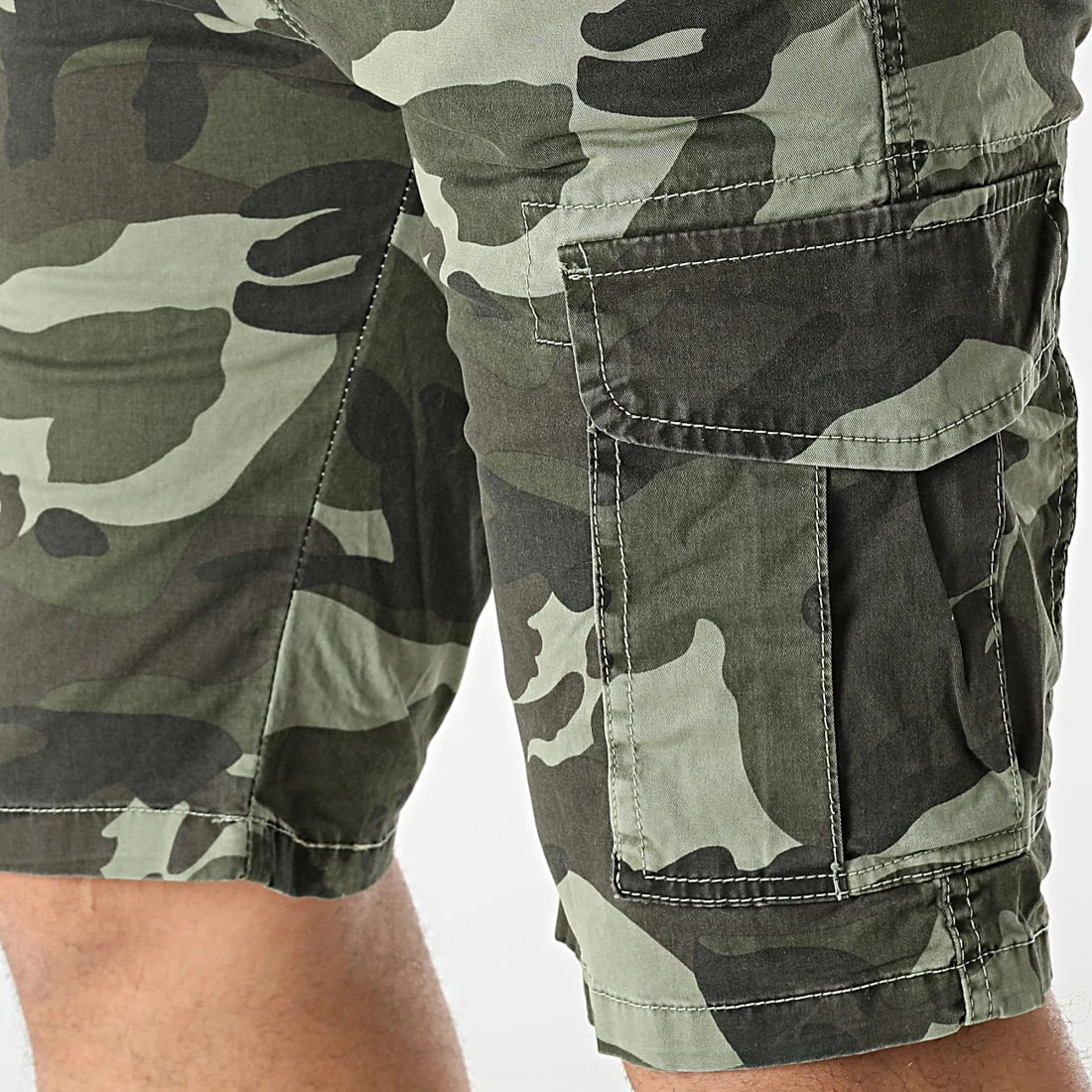 Nouveau 😀 Short Cargo 1569 Vert Kaki Camouflage de MTX 🥰 – Image 2
