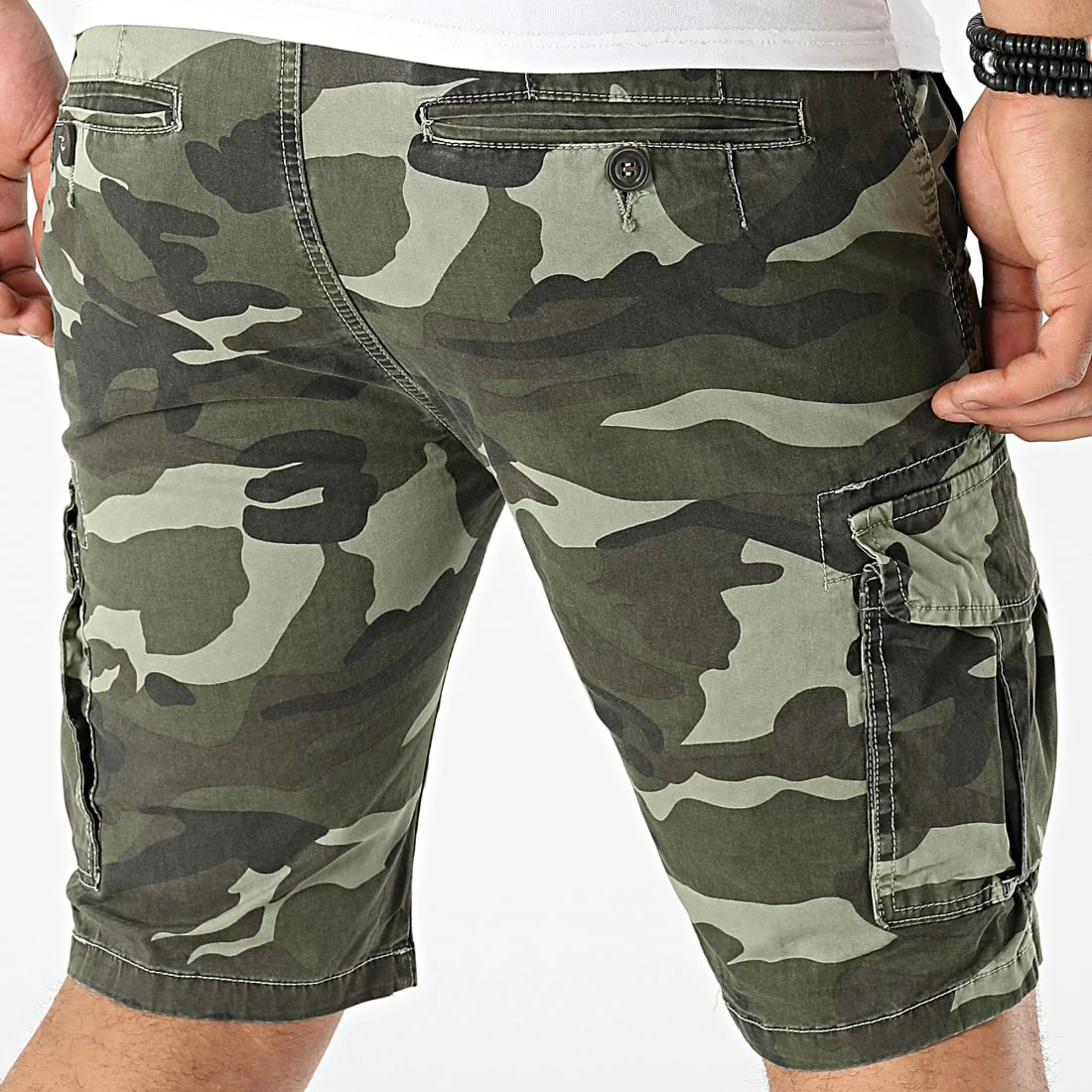 Nouveau 😀 Short Cargo 1569 Vert Kaki Camouflage de MTX 🥰 – Image 4