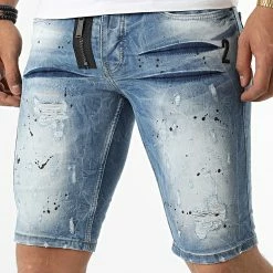 Coupon ❤️ Short Jean C9017 Bleu Denim de MTX ✔️