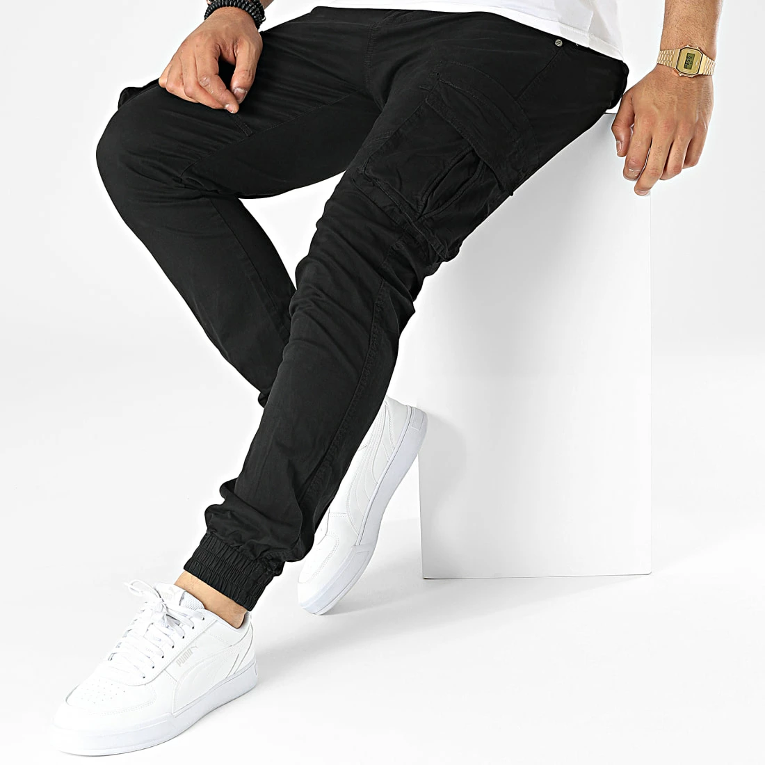 Nouveau 🌟 Pantalon Cargo MTX2202 Noir 👍 – Image 3