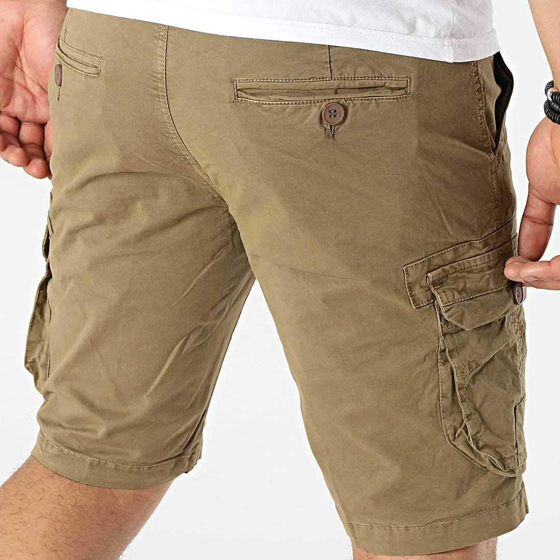Offres ❤️ Short Cargo MTX2211 Marron 😀 – Image 4