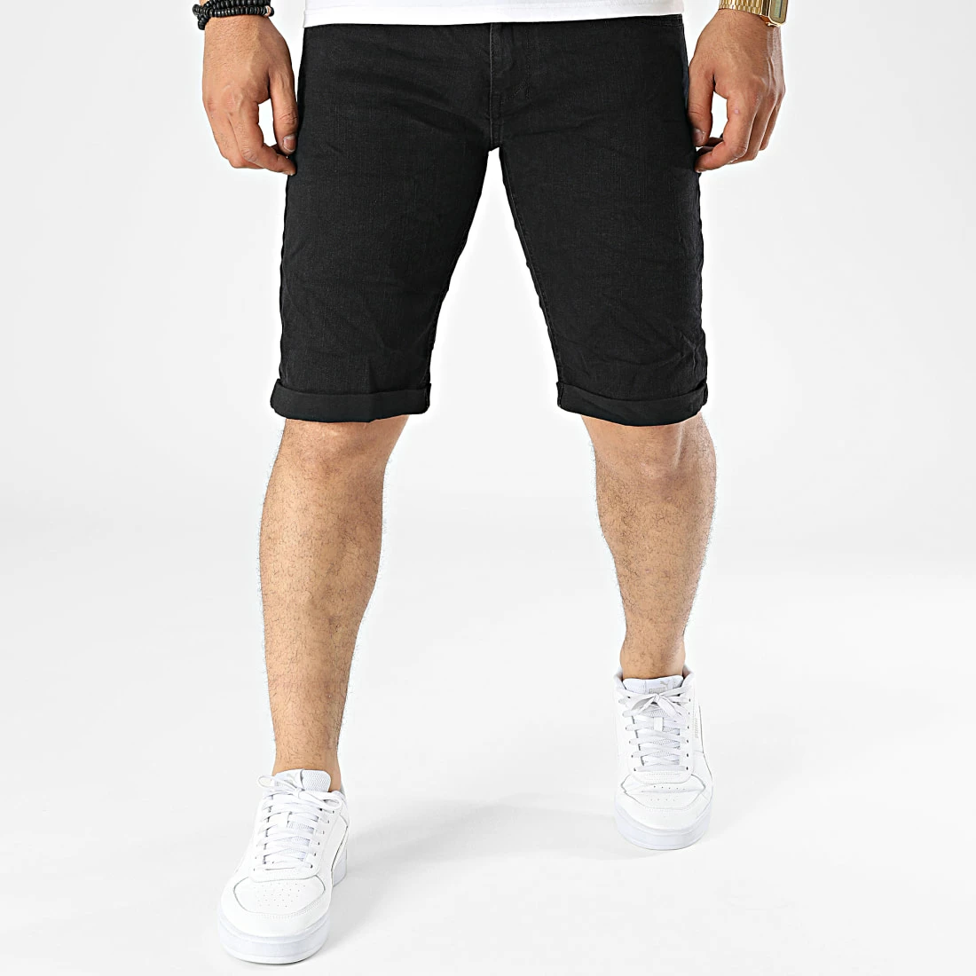 Coupon ✔️ Short Jean YG-1166 Noir de MTX 🛒 – Image 3