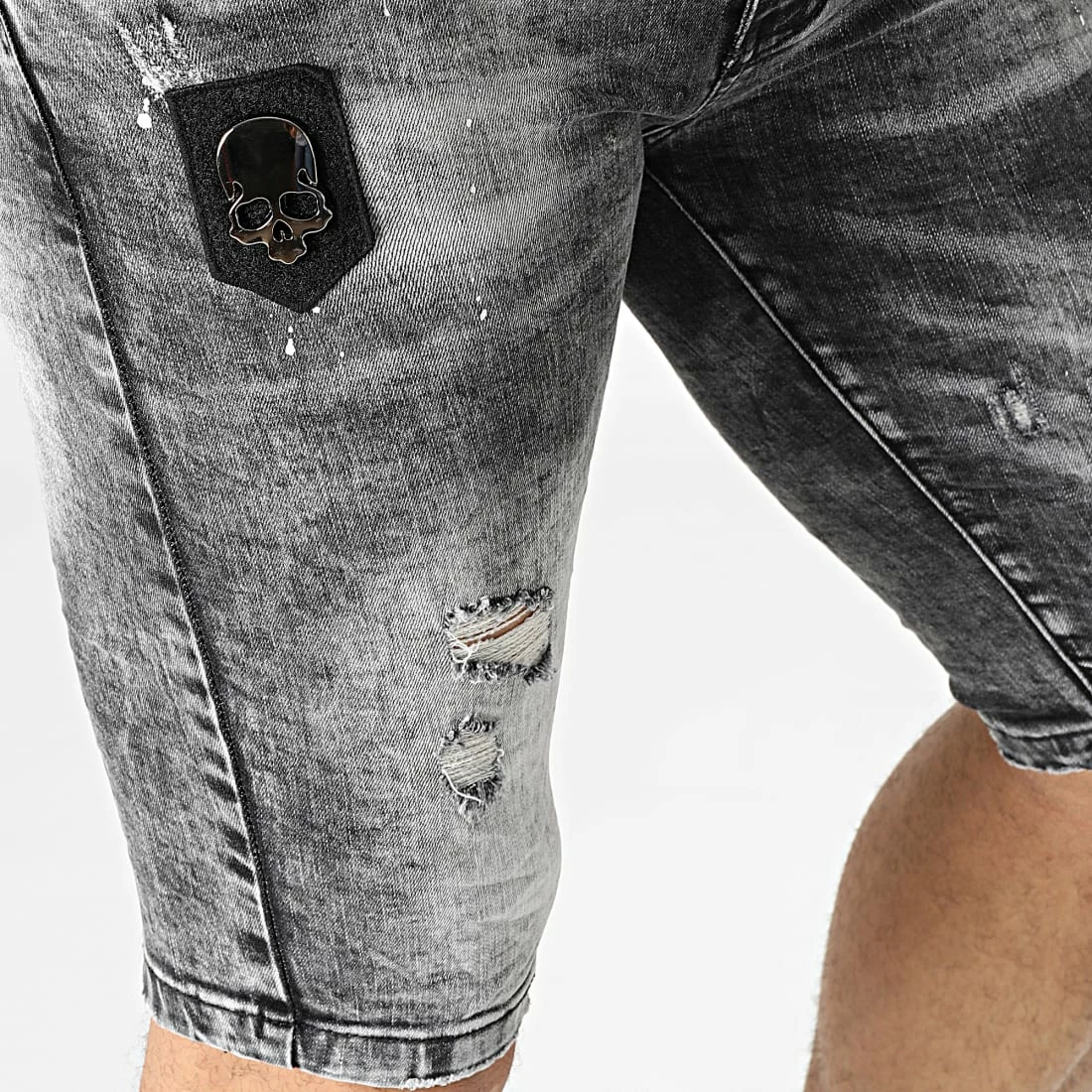Sortie 🔥 Short Jean BC1033 Gris de MTX 🥰 – Image 2