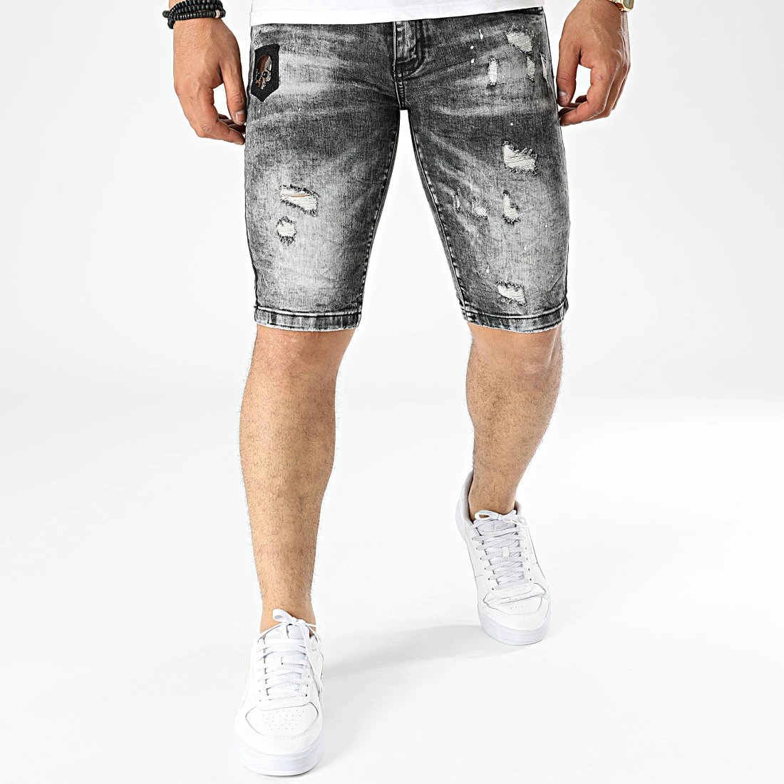 Sortie 🔥 Short Jean BC1033 Gris de MTX 🥰 – Image 3