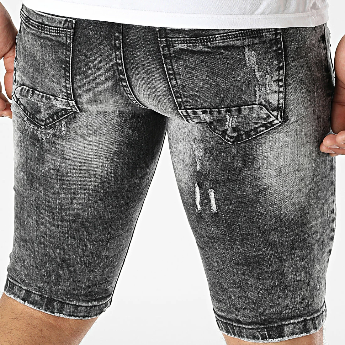 Sortie 🔥 Short Jean BC1033 Gris de MTX 🥰 – Image 4