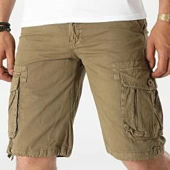 De gros 🎁 Short Cargo MTX2220 Marron Foncé ✔️