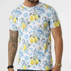 Sortie 🎁 Tee 👚 Shirt TM0553 Blanc Floral de MTX 😍