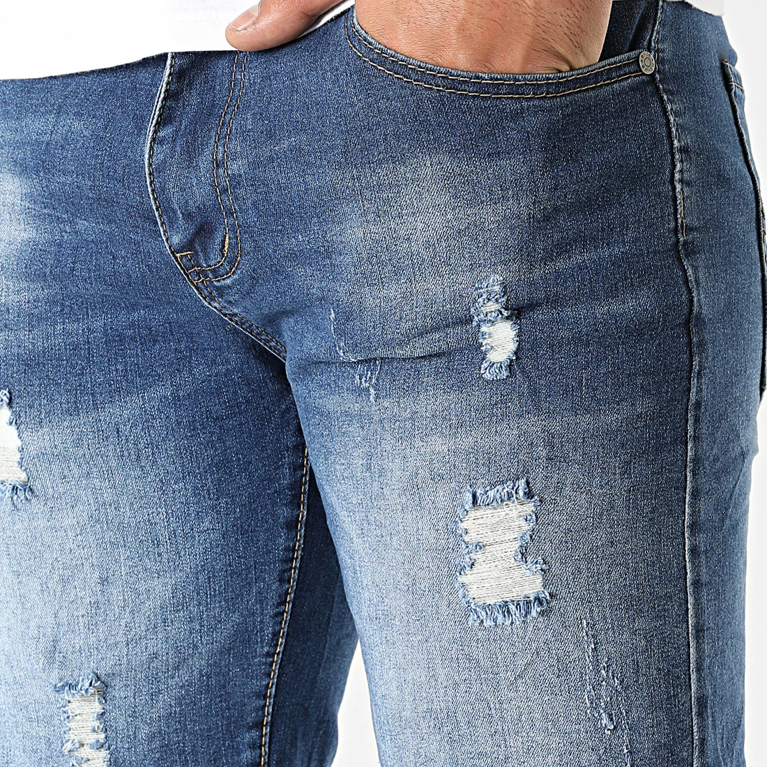 Top 10 ✔️ Short Jean ZNJ330 Bleu Denim de MTX 🌟 – Image 2