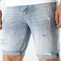 Remise ⌛ Short Jean 020 Bleu Wash de MTX 😀