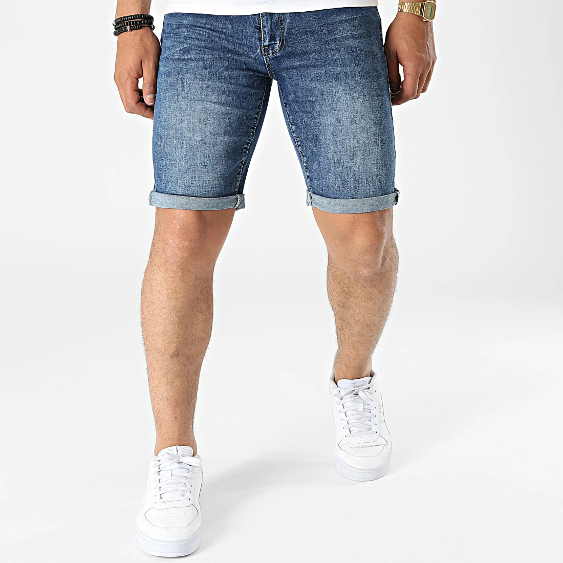 Meilleur prix 💯 Short Jean ZNJ334 Bleu Denim de MTX 😀 – Image 3