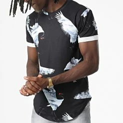 Budget ❤️ Tee 👕 Shirt Oversize U9477 Noir de MTX ✨