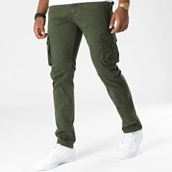 Offres 😍 Pantalon Cargo F-1590 Vert Kaki de MTX 🔥
