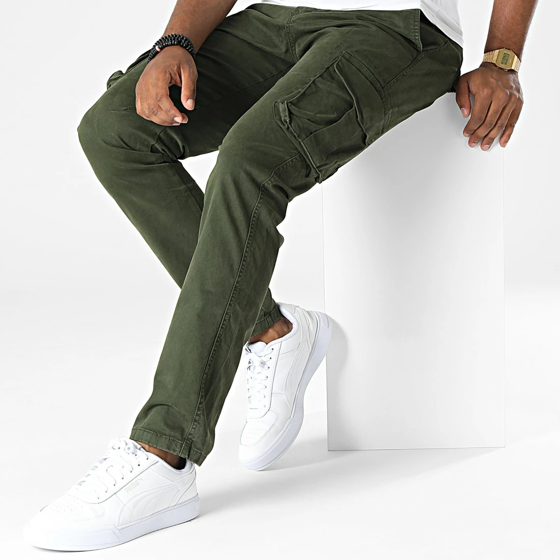 Offres 😍 Pantalon Cargo F-1590 Vert Kaki de MTX 🔥 – Image 3