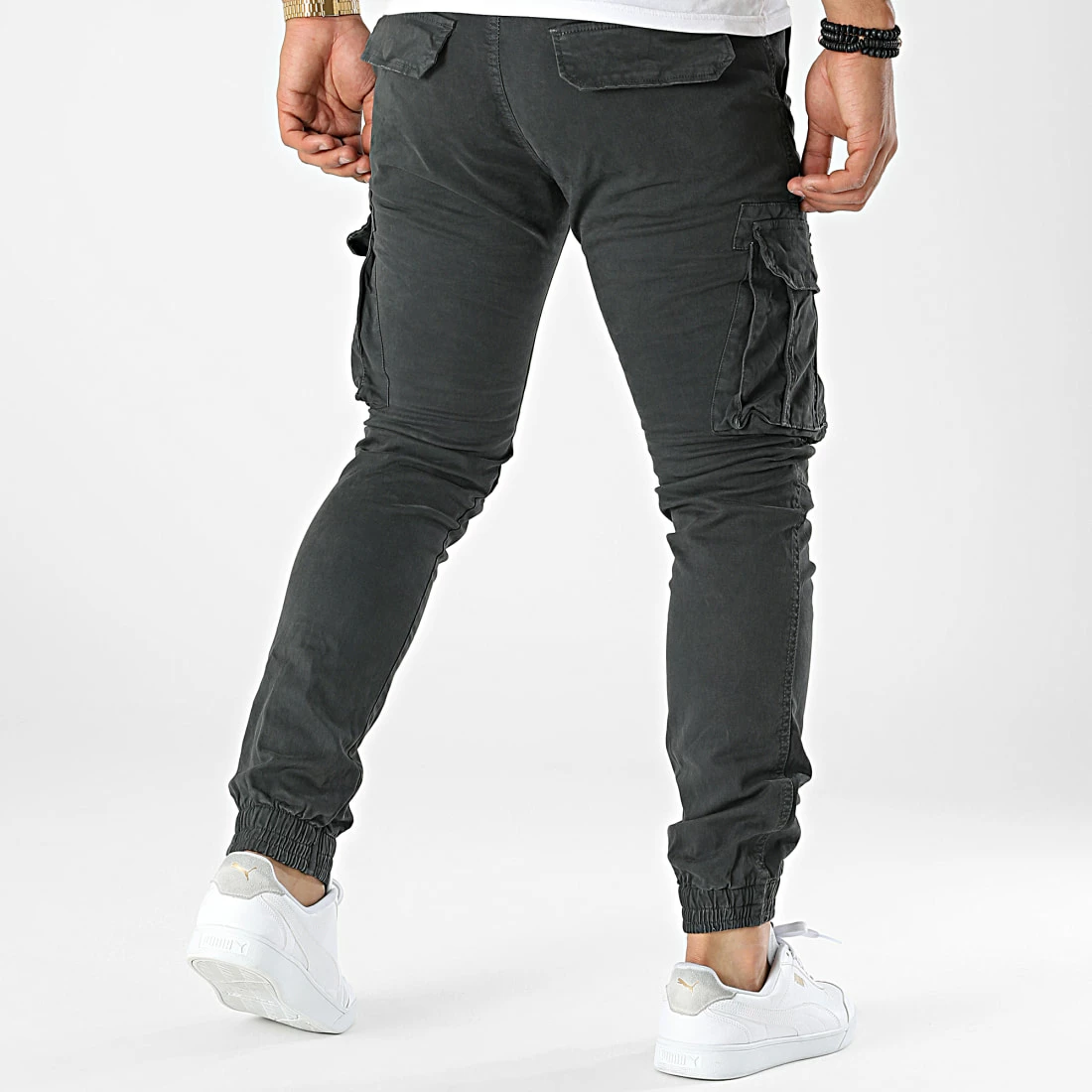 Offres ✨ Pantalon Cargo JM5507 Gris Anthracite de MTX ✨ – Image 4