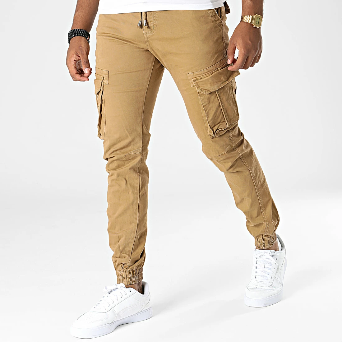 Budget 🔥 Pantalon Cargo JM5507 Camel de MTX 💯