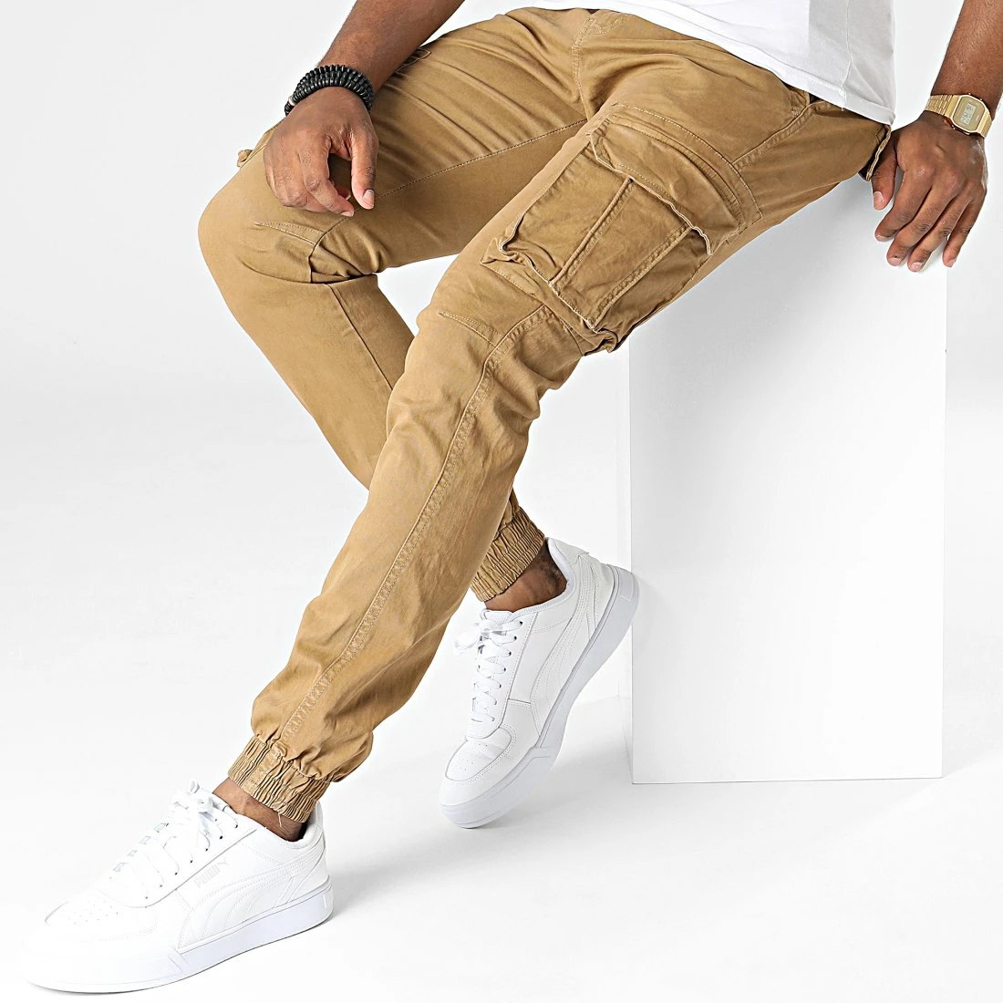 Budget 🔥 Pantalon Cargo JM5507 Camel de MTX 💯 – Image 3