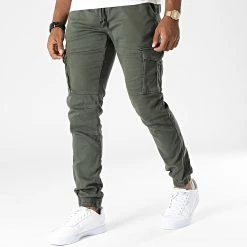 Coupon 👏 Pantalon Cargo YX-7111 Vert Kaki de MTX 🤩