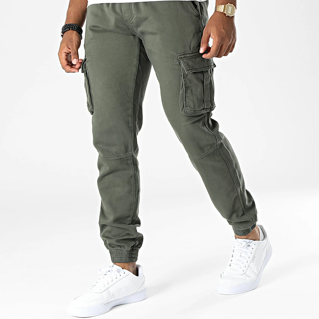 Offres ❤️ Pantalon Cargo YX-7109 Vert Kaki de MTX 🎉