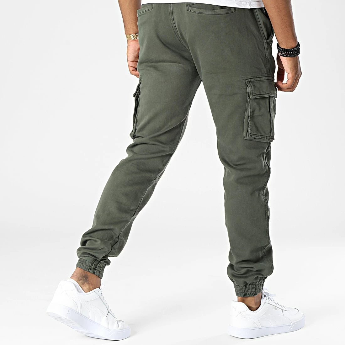 Offres ❤️ Pantalon Cargo YX-7109 Vert Kaki de MTX 🎉 – Image 4