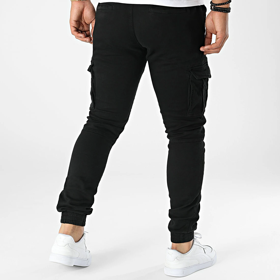 Acheter 😉 Pantalon Cargo YX-7111 Noir de MTX 👏 – Image 4