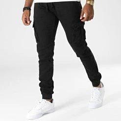 Acheter ⭐ Pantalon Cargo YX-7109 Noir de MTX 🎉
