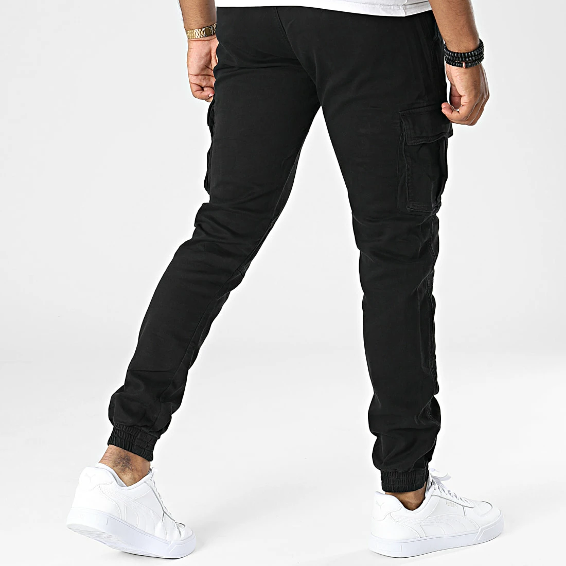 Acheter ⭐ Pantalon Cargo YX-7109 Noir de MTX 🎉 – Image 4