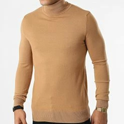 Tout neuf ❤️ Pull Col Roulé S2002 Camel de MTX 👍