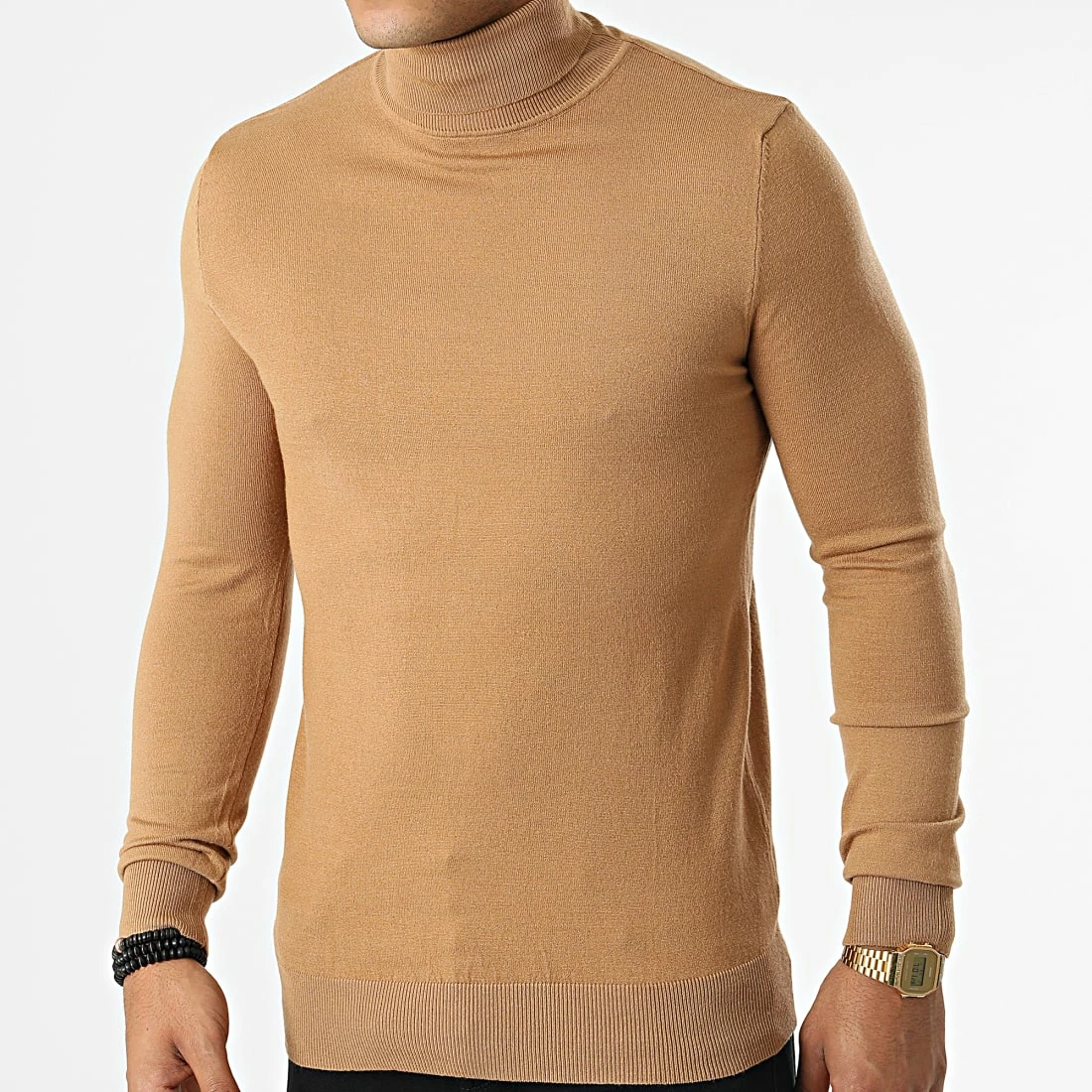 Tout neuf ❤️ Pull Col Roulé S2002 Camel de MTX 👍